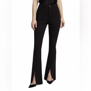 Cinq à Sept Shanis Ponte Split-Hem Pants size 8